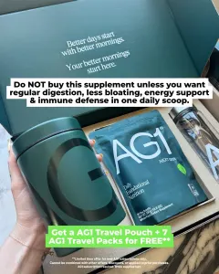 Welcome to the Next Gen of Wellness AG1 ad: Welcome to the Next Gen of Wellness