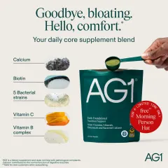 Back by Popular Demand: The Morning Person hat Returns AG1 ad: Back by Popular Demand: The Morning Person hat Returns